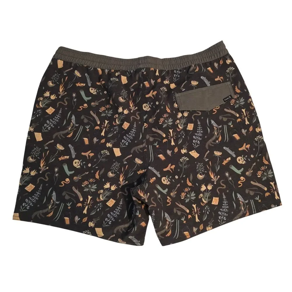 NWT Roark Chiller Bendik Kaltenborn Hemp‎ Board Shorts Mens Large